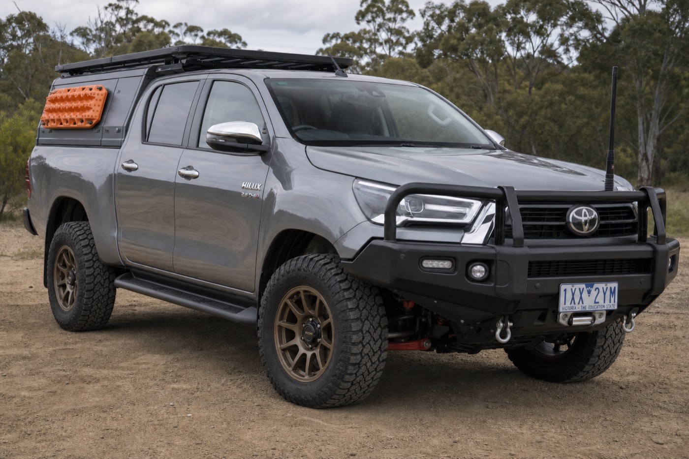 Toyota Hilux SR5 after the touring build